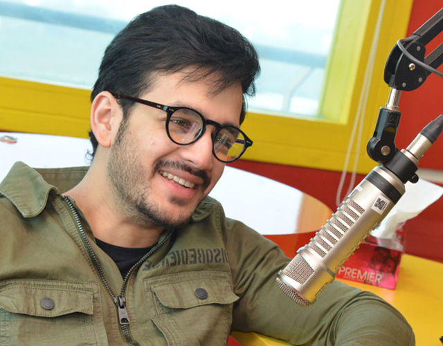 Akhil Akkineni at Radio Mirchi